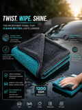 Microfiber Cloth for Car 1200 GSM Premium Microfiber Towel